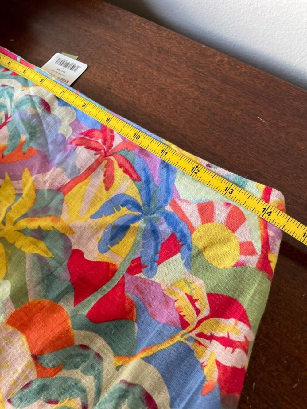 NWT Marine Layer Ryan Midi Slip Skirt Tropical Palm SZ 6 Vacation Wear - Picture 7 of 12